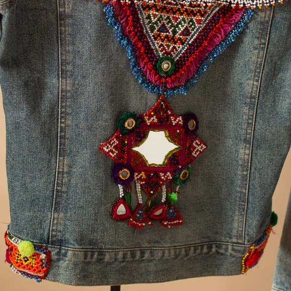 Embellished denim jacket - Picture 2 of 5